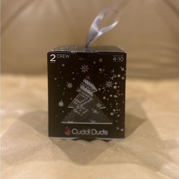 Cuddl Duds Cashmere Blend Crew Socks (Set of 2) - Picture 9 of 16